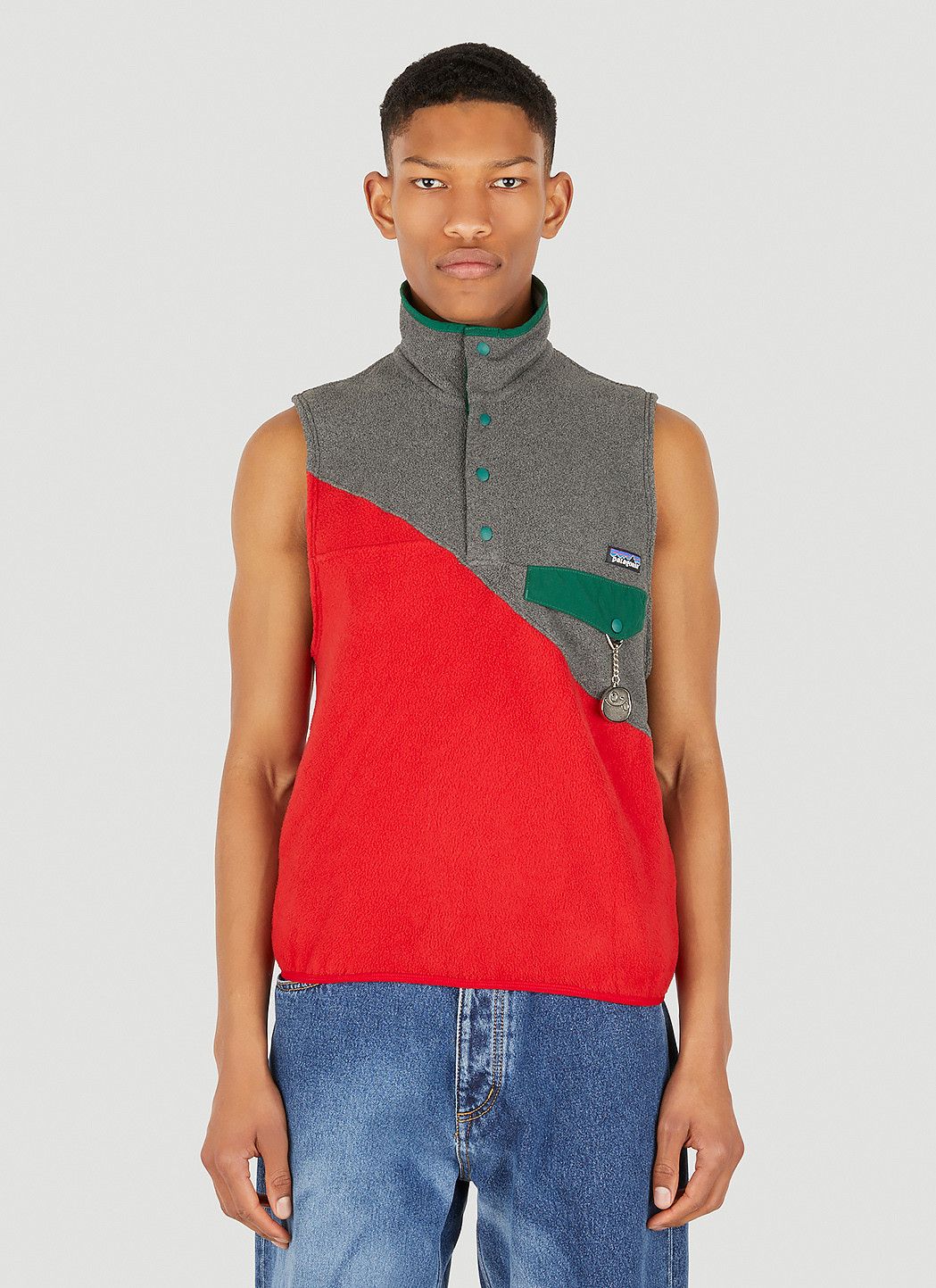 (di)vision (DI)Construct Fleece Split Sleeveless Top Size US S / EU 44-46 / 1 - 1 Thumbnail