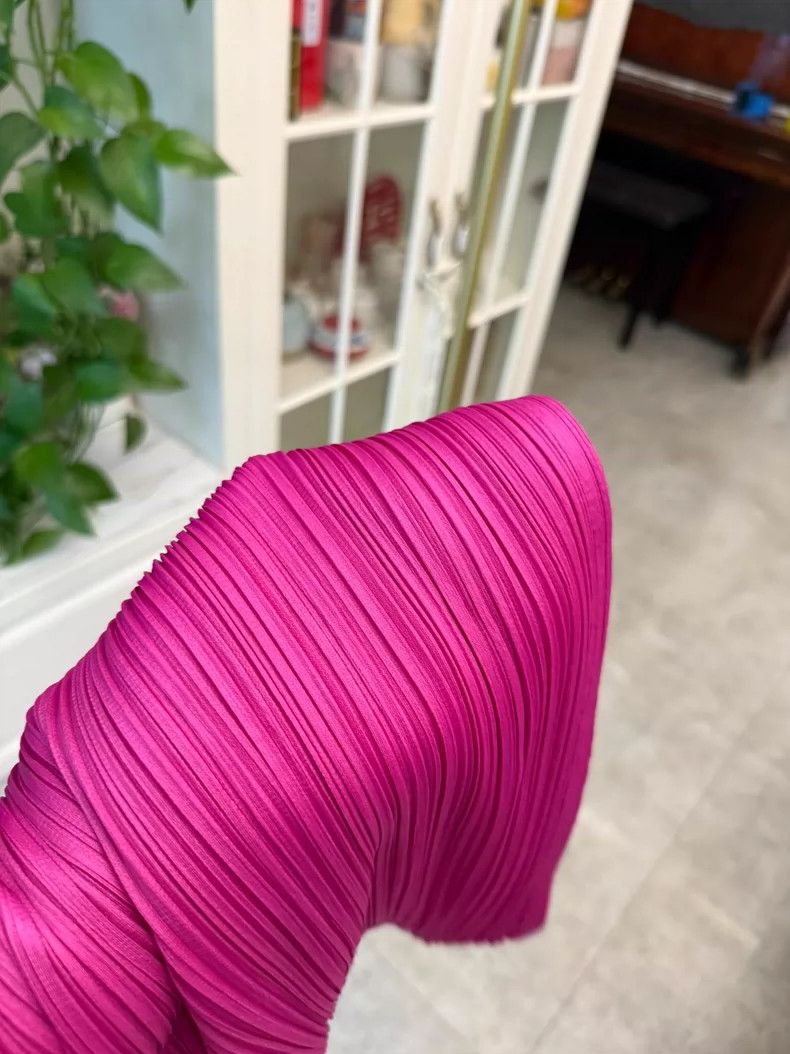 Issey Miyake Issey Miyake size:3 Pink princess sleeve top Size XS / US 0-2 / IT 36-38 - 8 Thumbnail