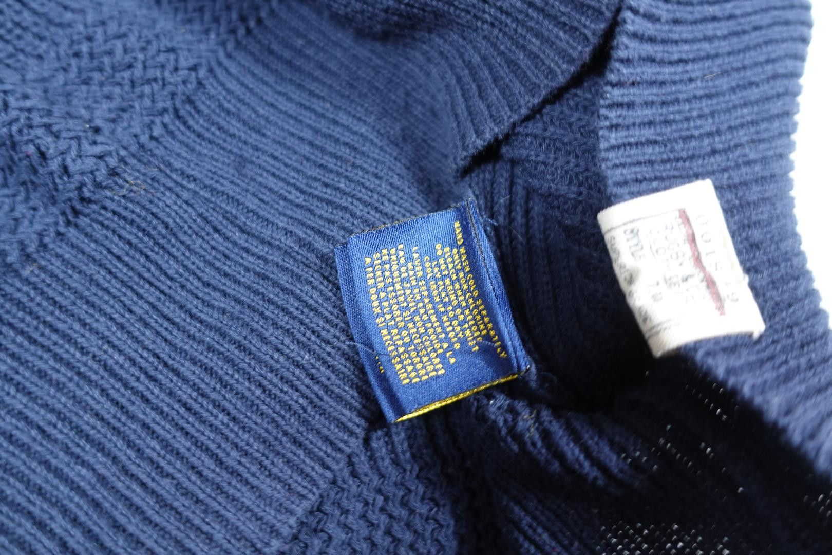 Rugby Ralph Lauren Ralph Lauren Rugby Shawl Sweater Navy Naval Marine RARE S Size US S / EU 44-46 / 1 - 4 Thumbnail
