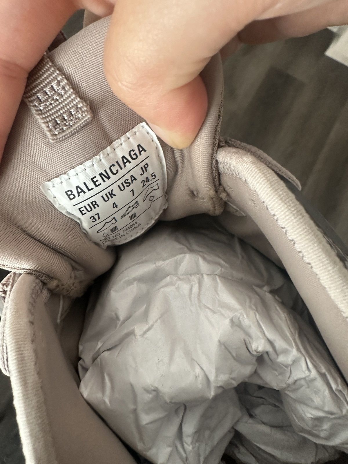 Balenciaga Balenciaga jelly track sneaker Size US 7 / IT 37 - 8 Thumbnail