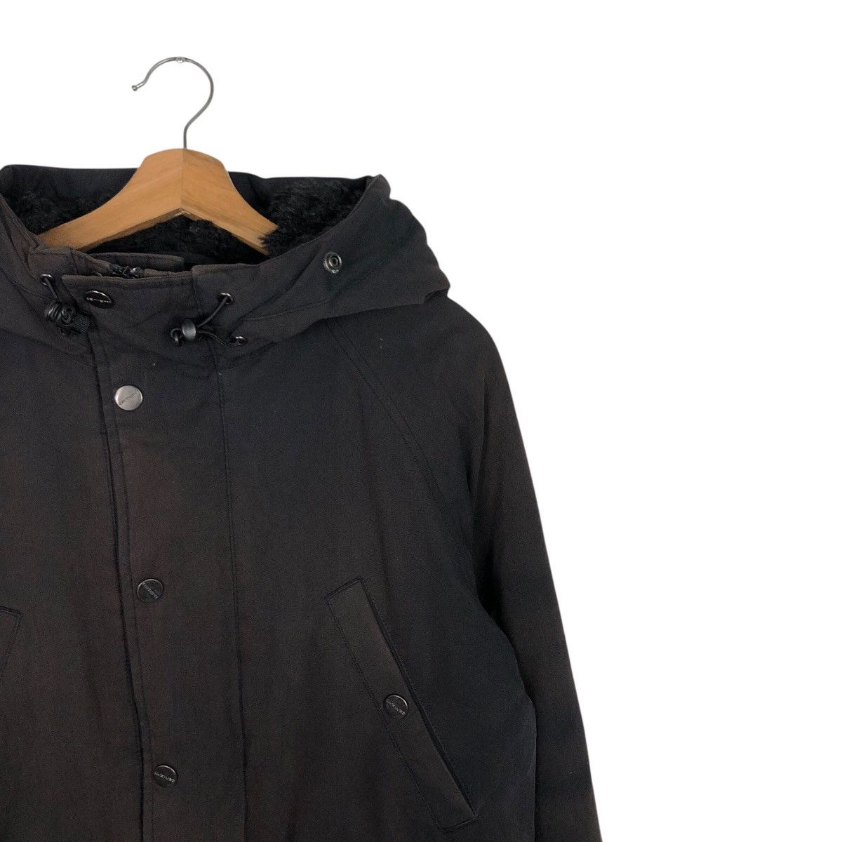 Carhartt Carhartt Hooded Work Jacket Black Canvas Full Zip Size US XS / EU 42 / 0 - 7 Thumbnail