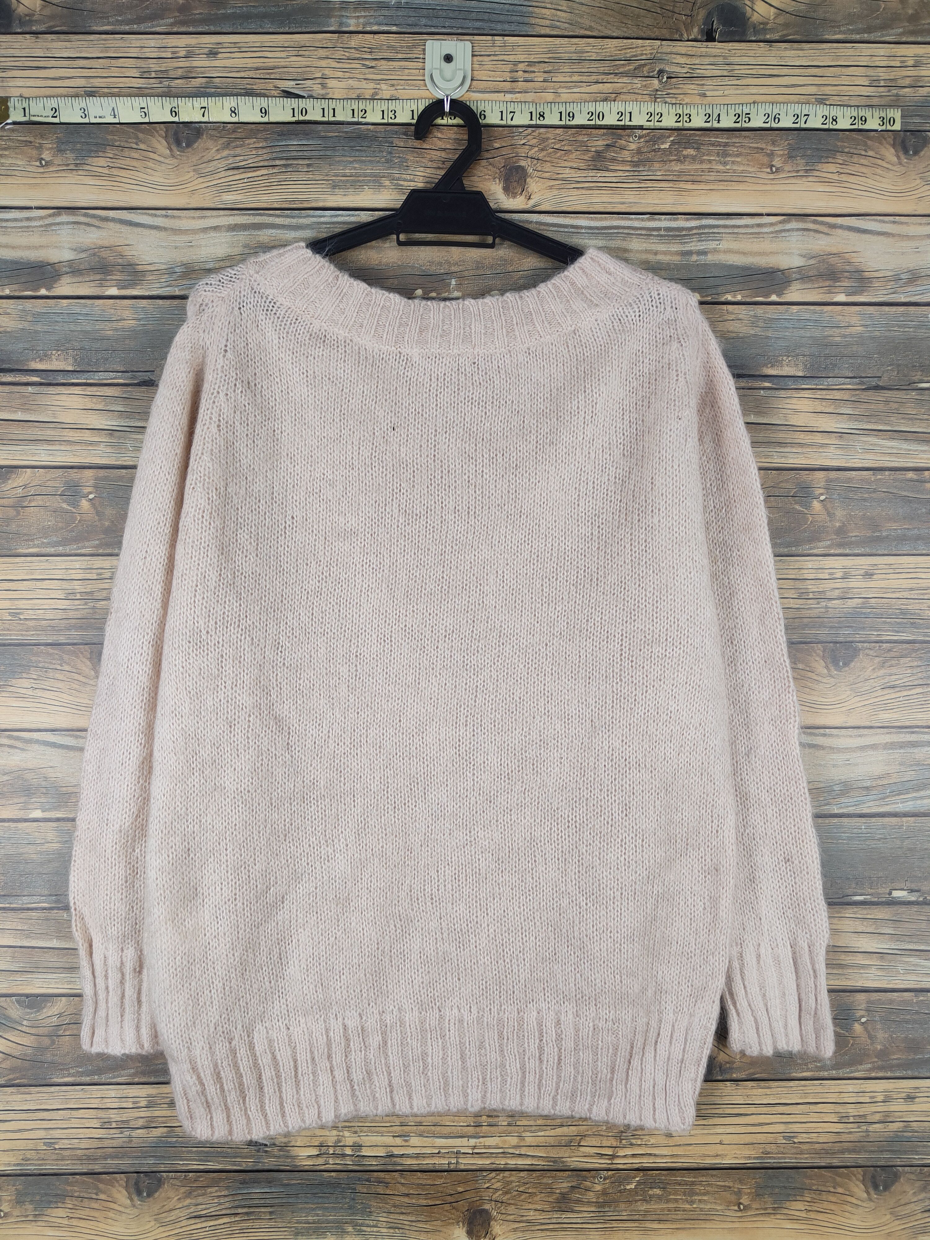 Global Work × Vintage Global Work Light Orange Knitwear Sweatshirts #W1525 Size US L / EU 52-54 / 3 - 7 Thumbnail