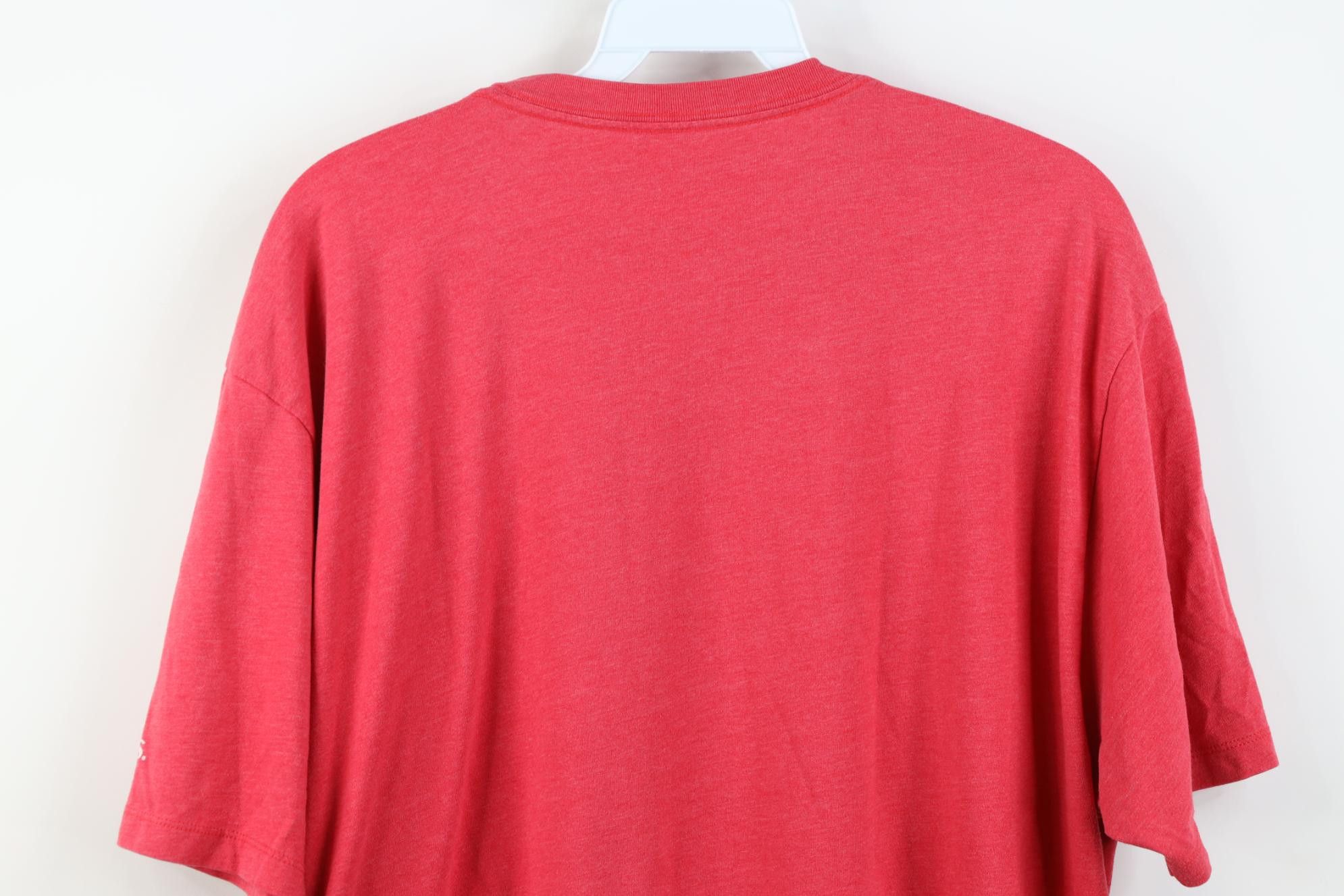 Simms Simms Fishing USA Flag Fish Jersey Knit T-Shirt Heather Red Size US XL / EU 56 / 4 - 13 Thumbnail