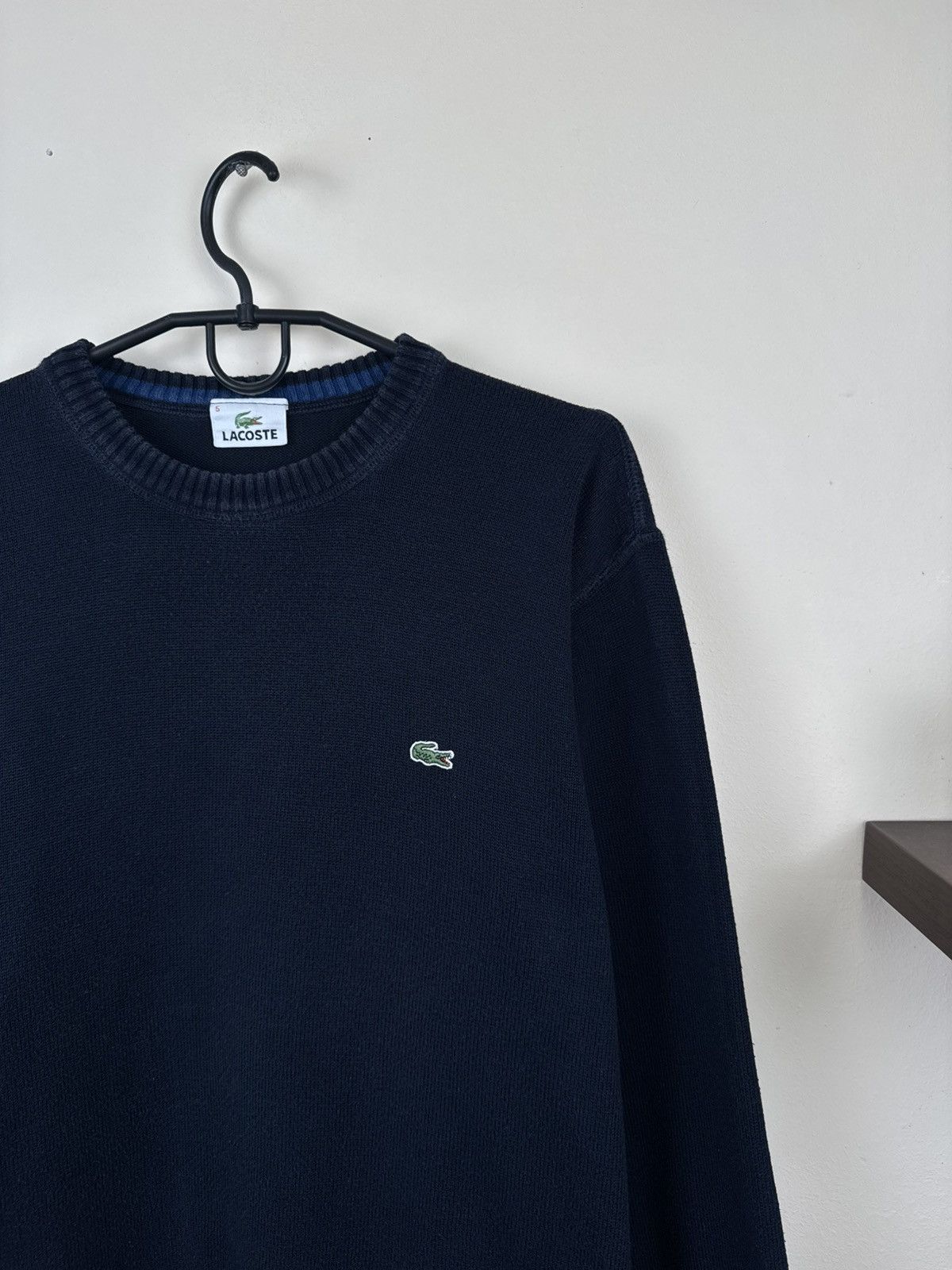 Lacoste Vintage Lacoste Sweater Dark Blue L Pasha Style Casual Size US L / EU 52-54 / 3 - 10 Thumbnail