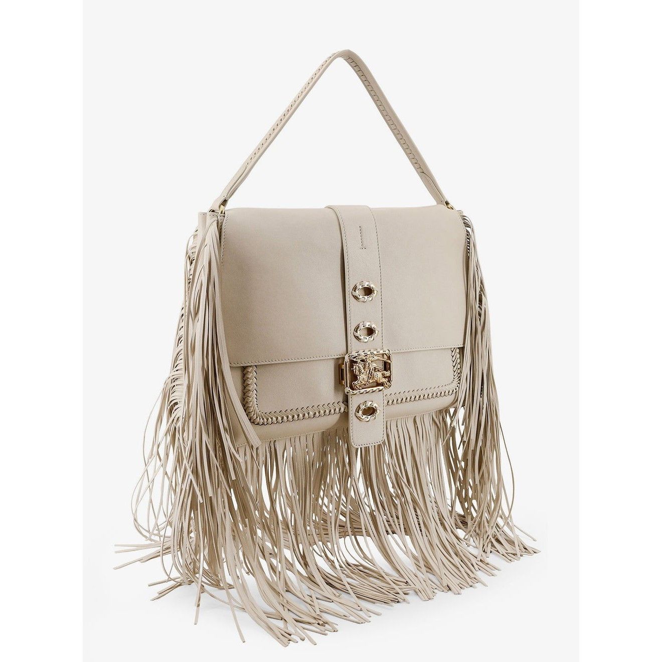 Burberry BURBERRY Rider White Shoulder Bag New Size ONE SIZE - 3 Thumbnail