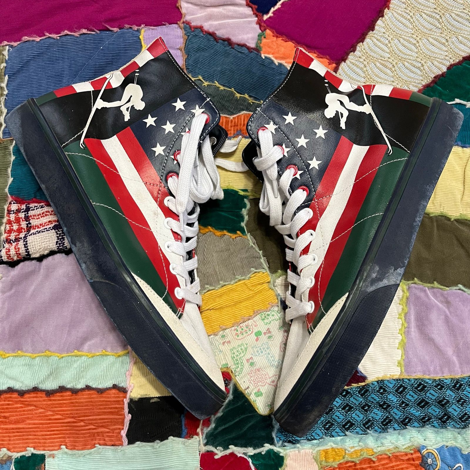 Polo Ralph Lauren POLO SPORT RALPH LAUREN HI-TOP SUICIDE SKI Shoes USA Mens 13 Size US 13 / EU 46 - 1 Thumbnail