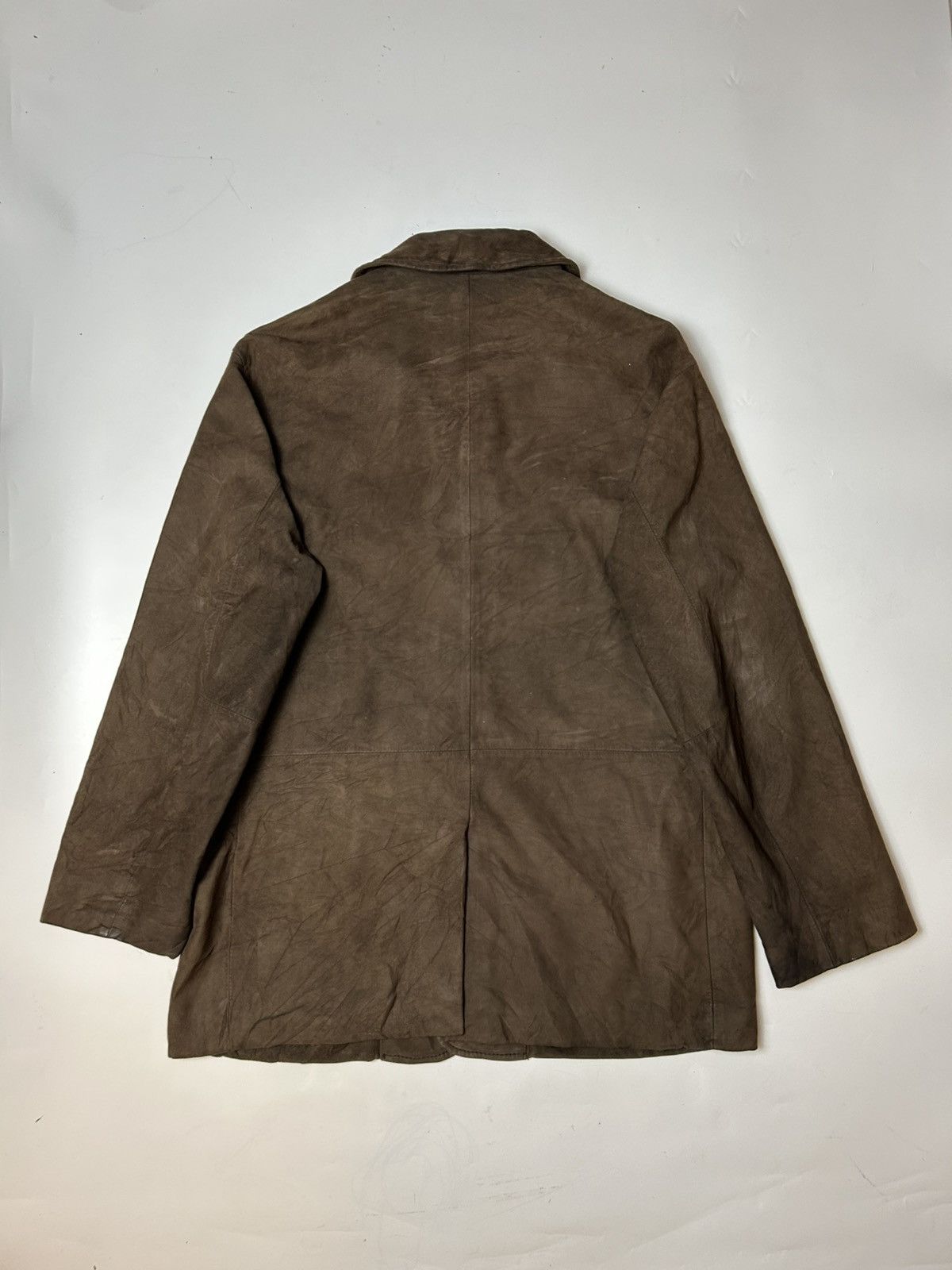 Lacoste × Vintage CROCODILE LEATHER JACKET Size US XL / EU 56 / 4 - 3 Thumbnail