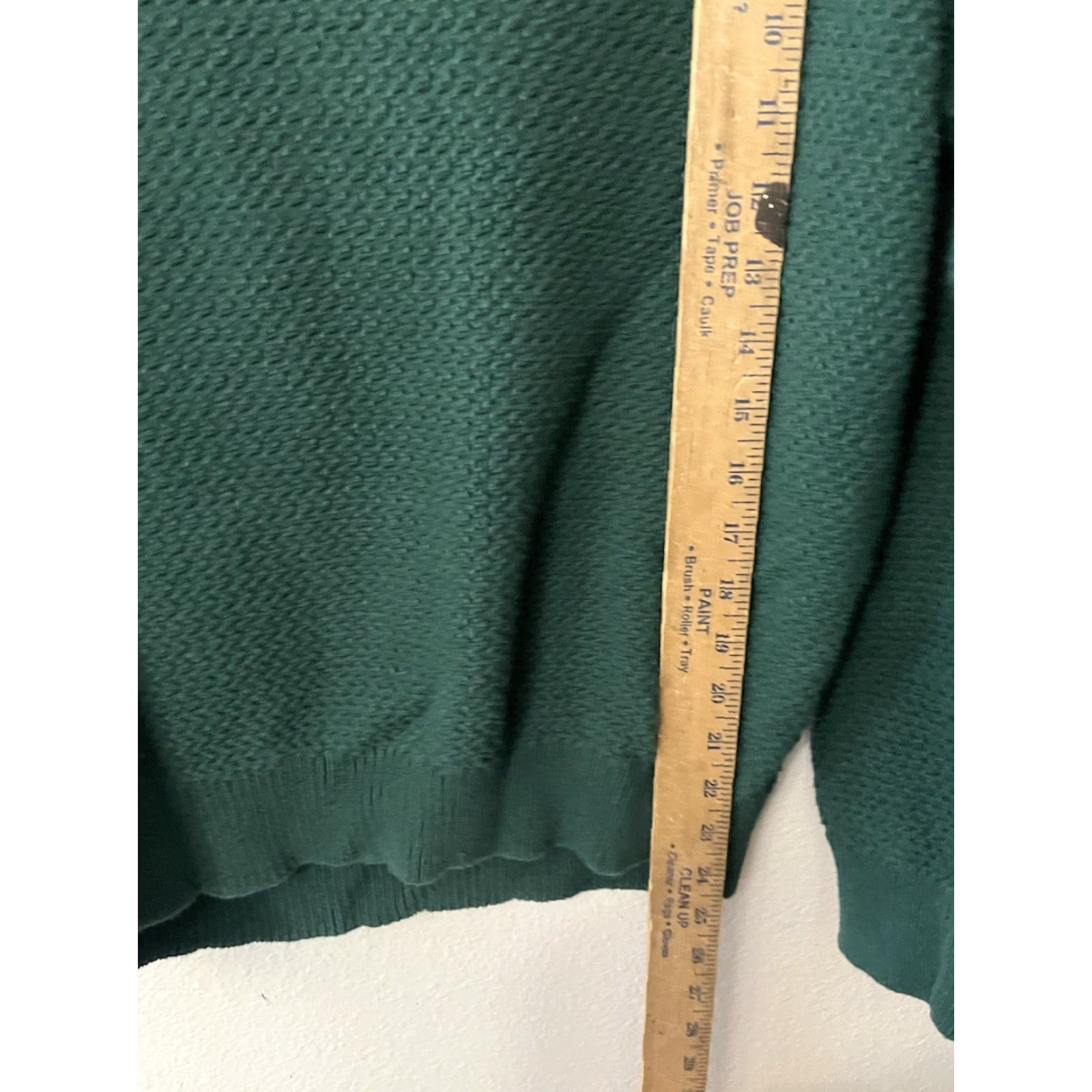 Ann Taylor Ann Taylor Loft Green Long Sleeve Boat Neck Shirt Casual Large Womens 90s Size L / US 10 / IT 46 - 4 Thumbnail