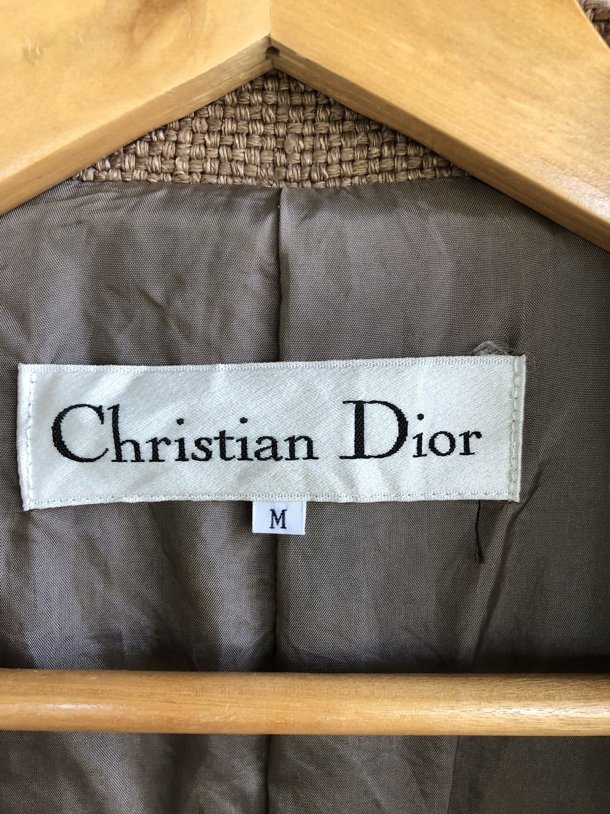 Christian Dior Monsieur Vintage Christian Dior crochet double breast coat jacket Size M / US 6-8 / IT 42-44 - 8 Thumbnail