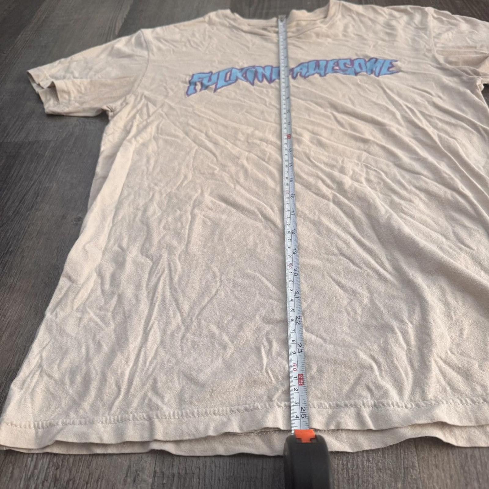 Fucking Awesome FUCKING AWESOME • VNTG "Tan" Tee (M) Size US M / EU 48-50 / 2 - 7 Thumbnail