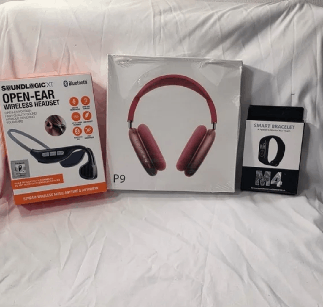 Other Bundle (RED P9 Headphones+SoundLogic+M4 Smart ) Size ONE SIZE - 1 Preview