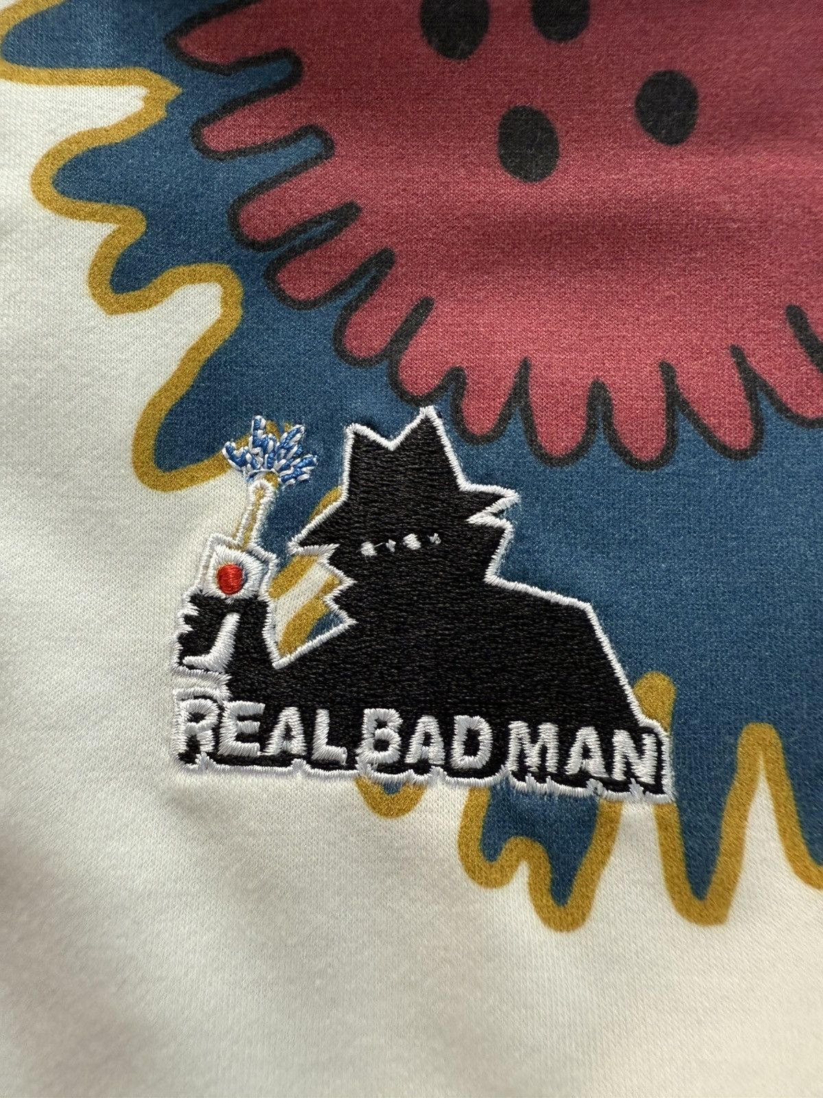 Real Bad Man Real Bad Man RBM “Amoeba” Longsleeve T-shirt Size US L / EU 52-54 / 3 - 5 Thumbnail