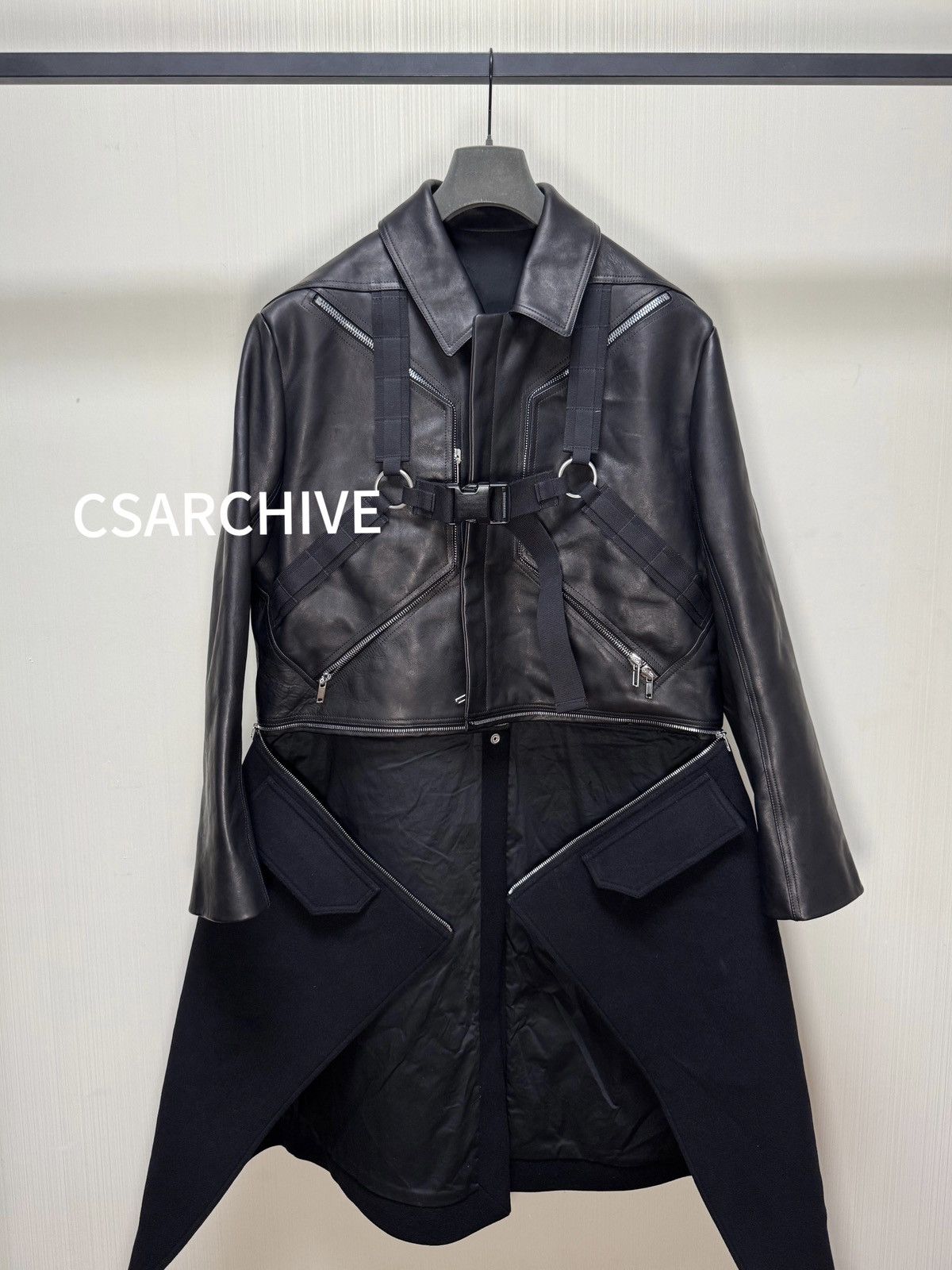 Rick Owens Rick owens25FW BLIXA MAX Leather Coat Size US M / EU 48-50 / 2 - 7 Thumbnail