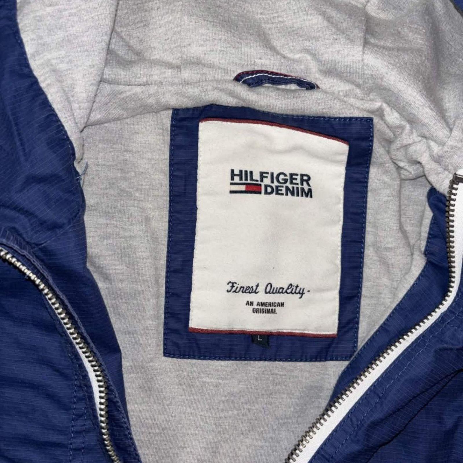 Tommy Hilfiger Retro-style Tommy Hilfiger Denim Windbreaker Jacket Size US M / EU 48-50 / 2 - 3 Thumbnail