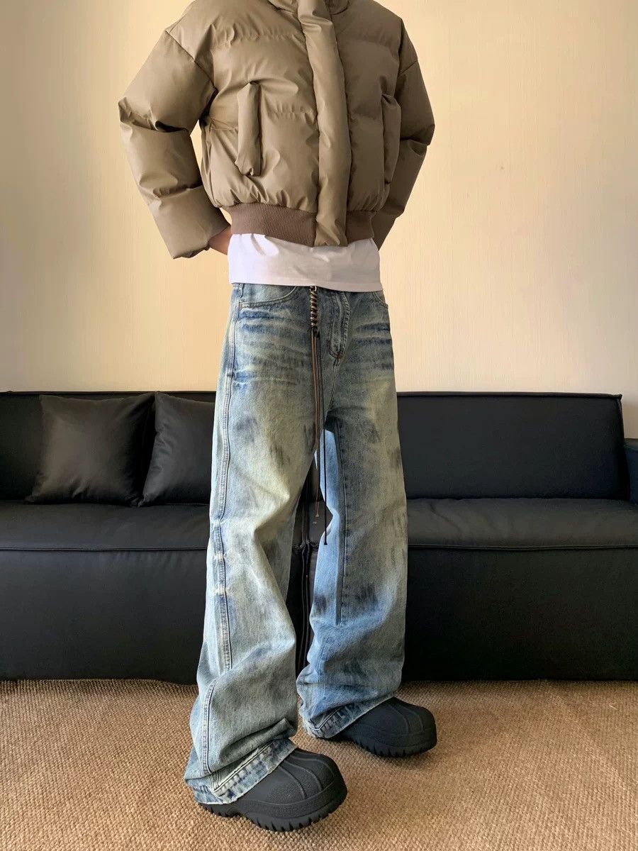 Designer × Vintage Retro punk pants Size US 32 / EU 48 - 1 Thumbnail