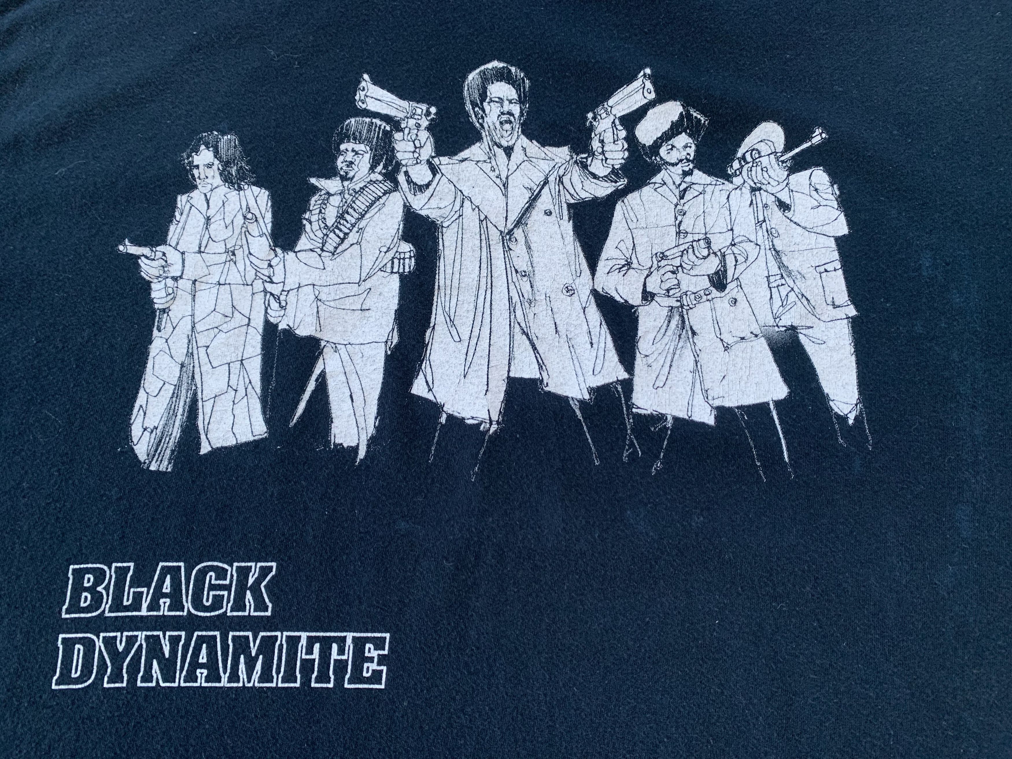 Band Tees Vintage Starworld Black Dynamite Cotton Printed T Shirt Size US L / EU 52-54 / 3 - 4 Thumbnail