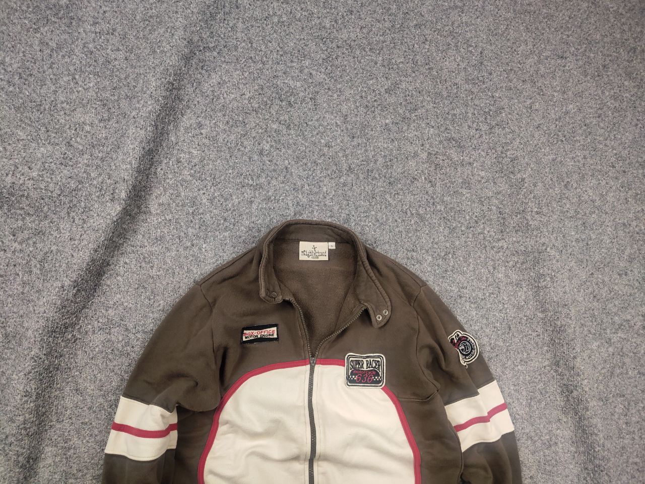 Vintage Vintage Y2K Neighborhood Japan hysteric Zip Pullover track Size S / US 4 / IT 40 - 1 Thumbnail