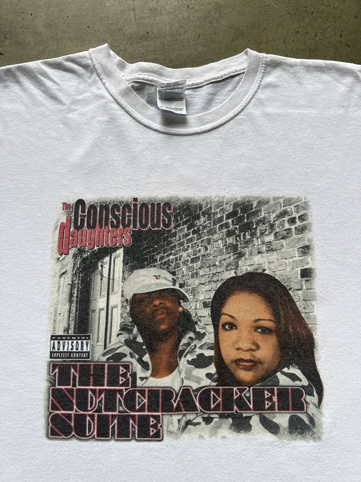 Rap Tees × Vintage Y2K Conscious Daughters The Nutcracker Suite Rap Tee Shirt Size US XL / EU 56 / 4 - 3 Thumbnail