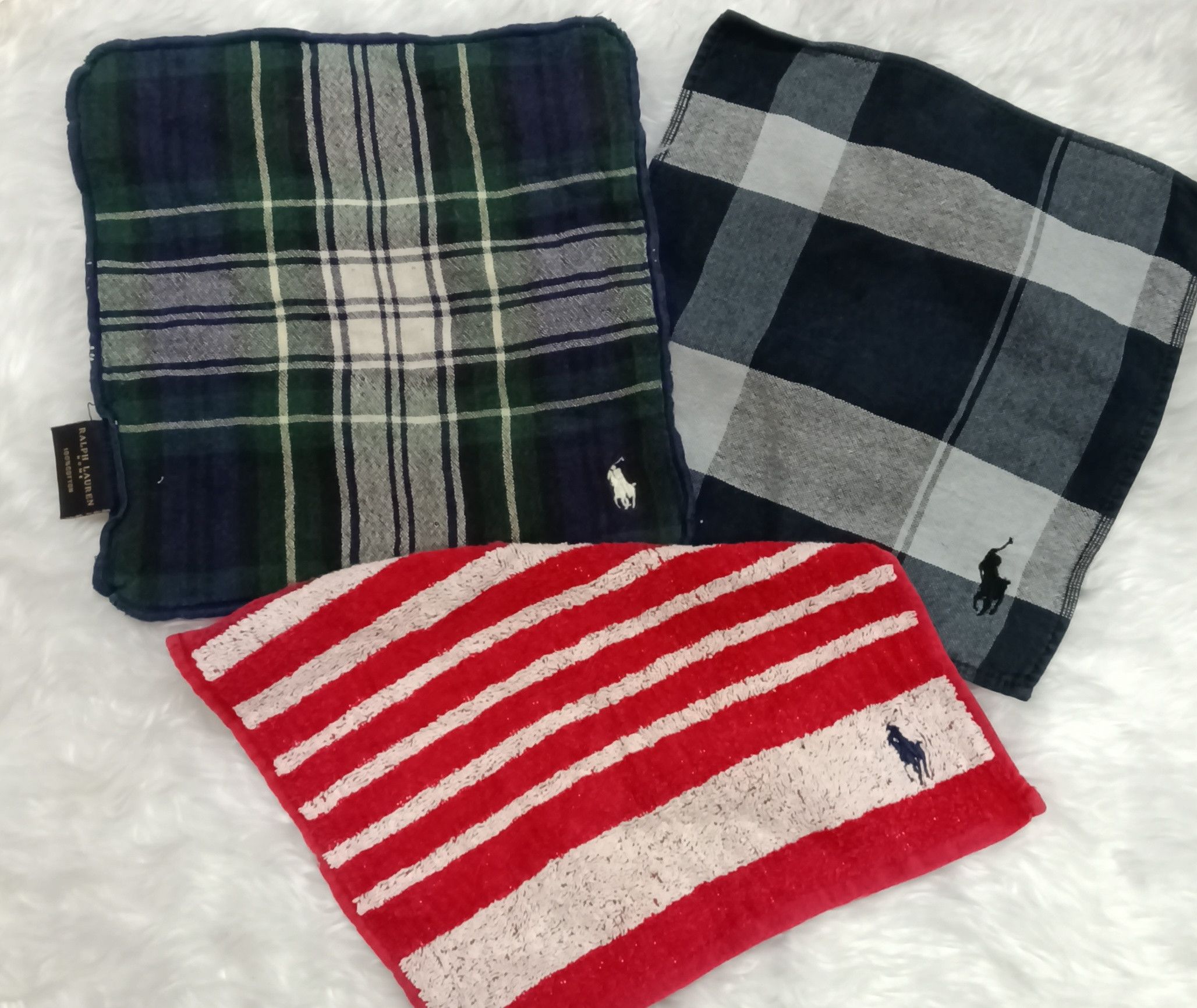 Polo Ralph Lauren × Vintage combo 3 Polo ralph lauren classics face towel Size ONE SIZE - 2 Thumbnail