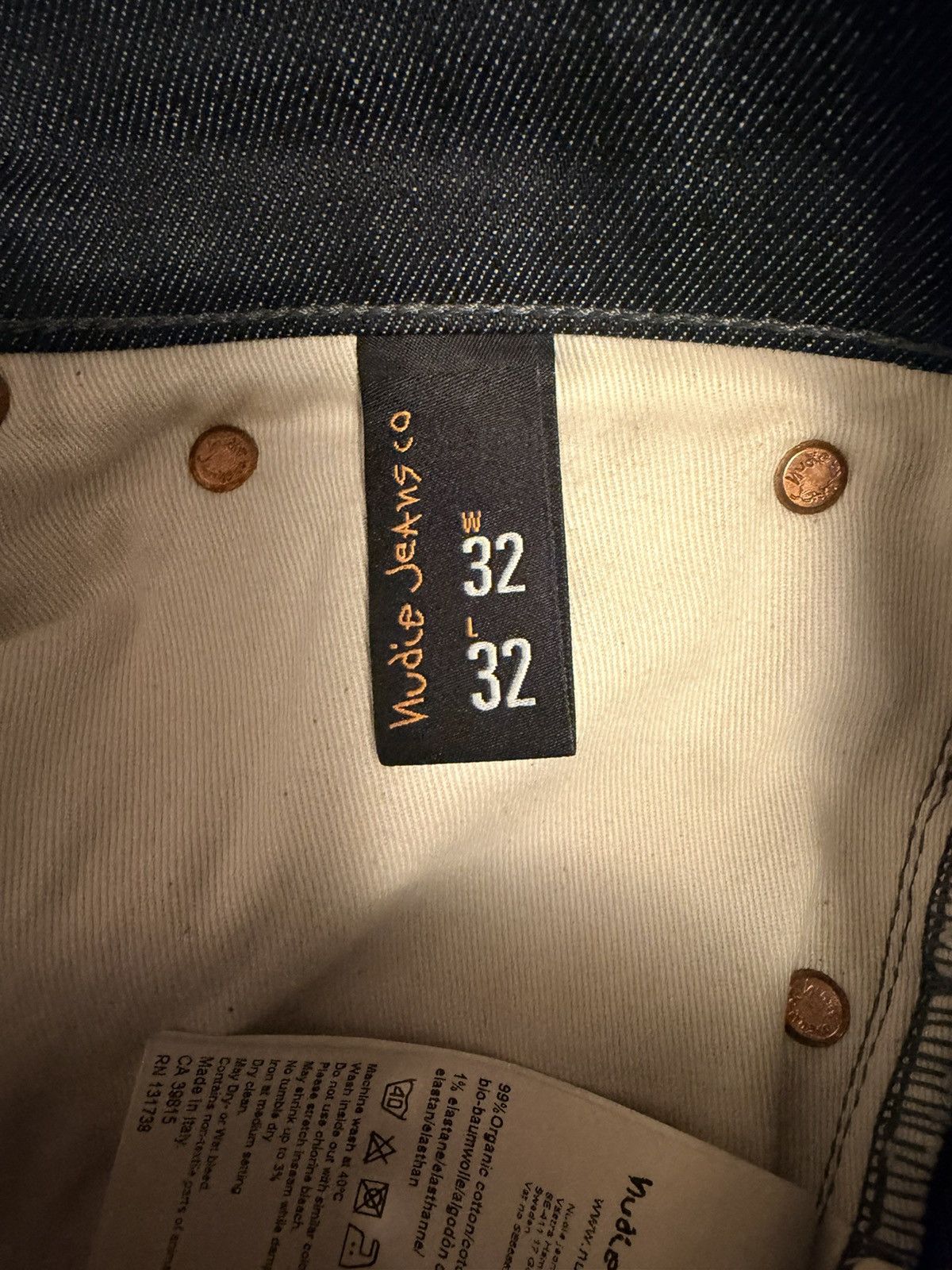 Nudie Jeans Nudie Thin Finn Jeans Size US 32 / EU 48 - 4 Thumbnail