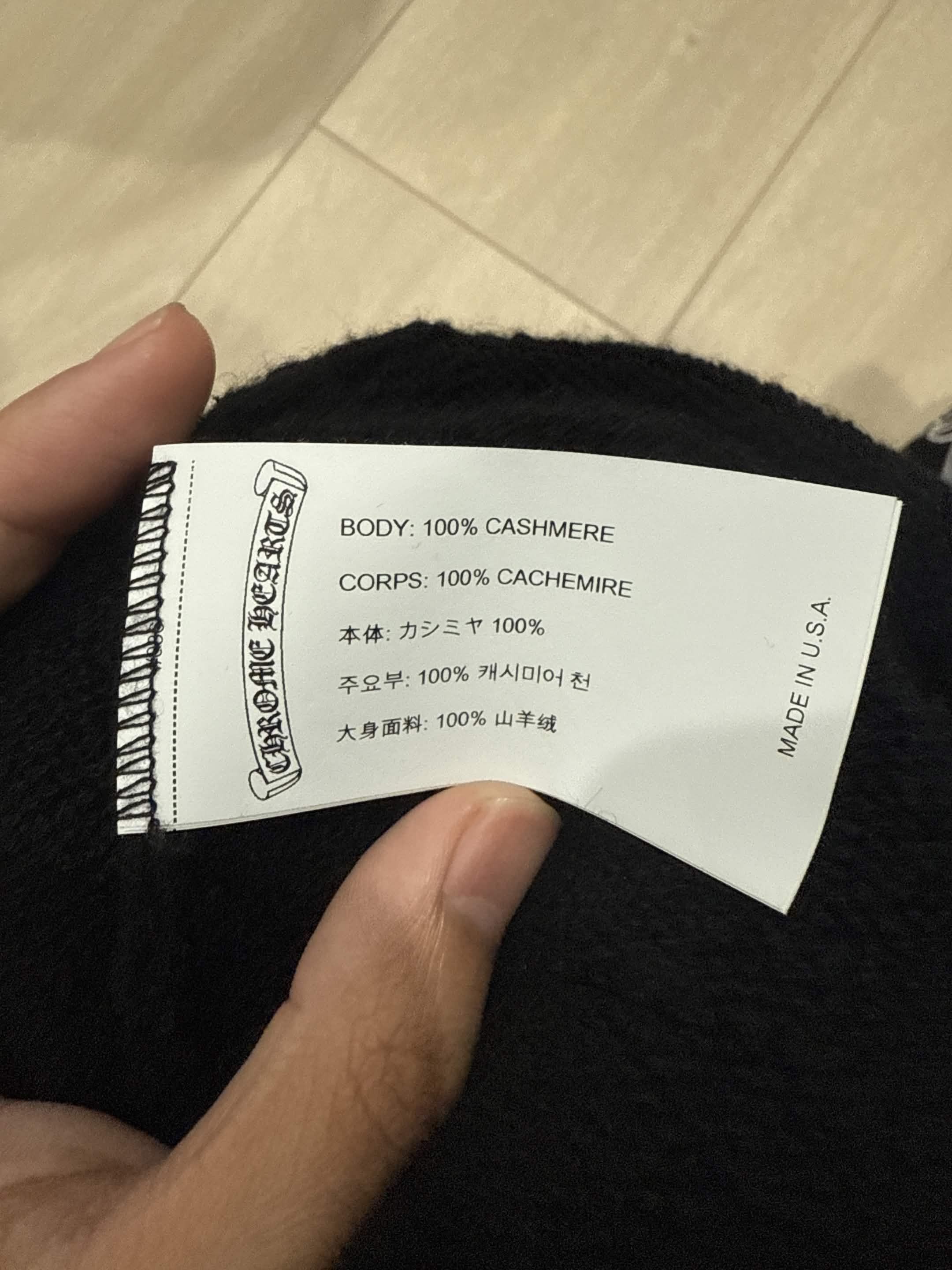 Chrome Hearts Cashmere Floral Zipup Hoodie Size US S / EU 44-46 / 1 - 6 Thumbnail