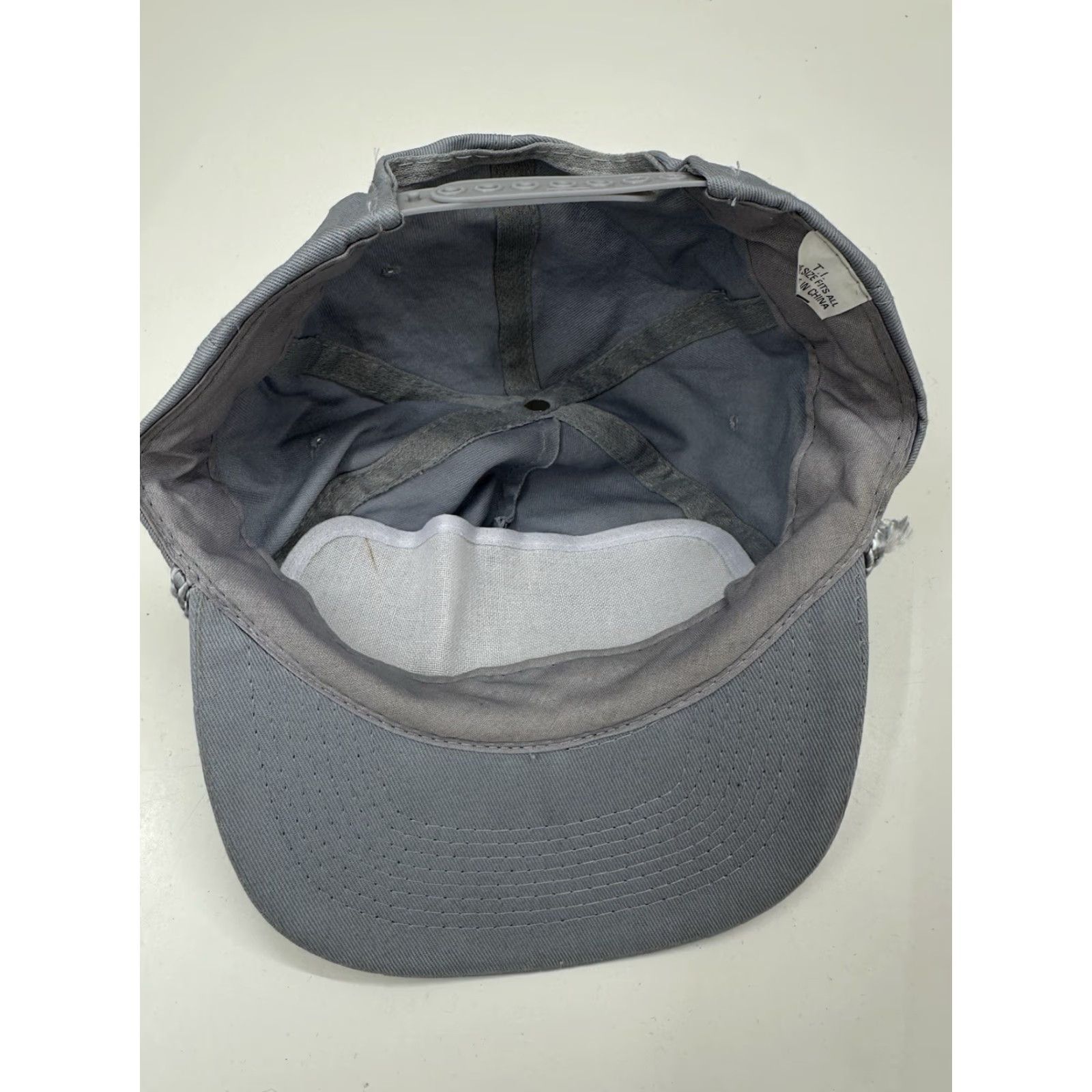 Roper T.I Snapback Hat The Chimienti Group Gray Rope Adjustable Cap Men Baseball Cap Casual Outdoor Overall Lightweight Adjustable One Size Gray Mens Size ONE SIZE - 3 Thumbnail
