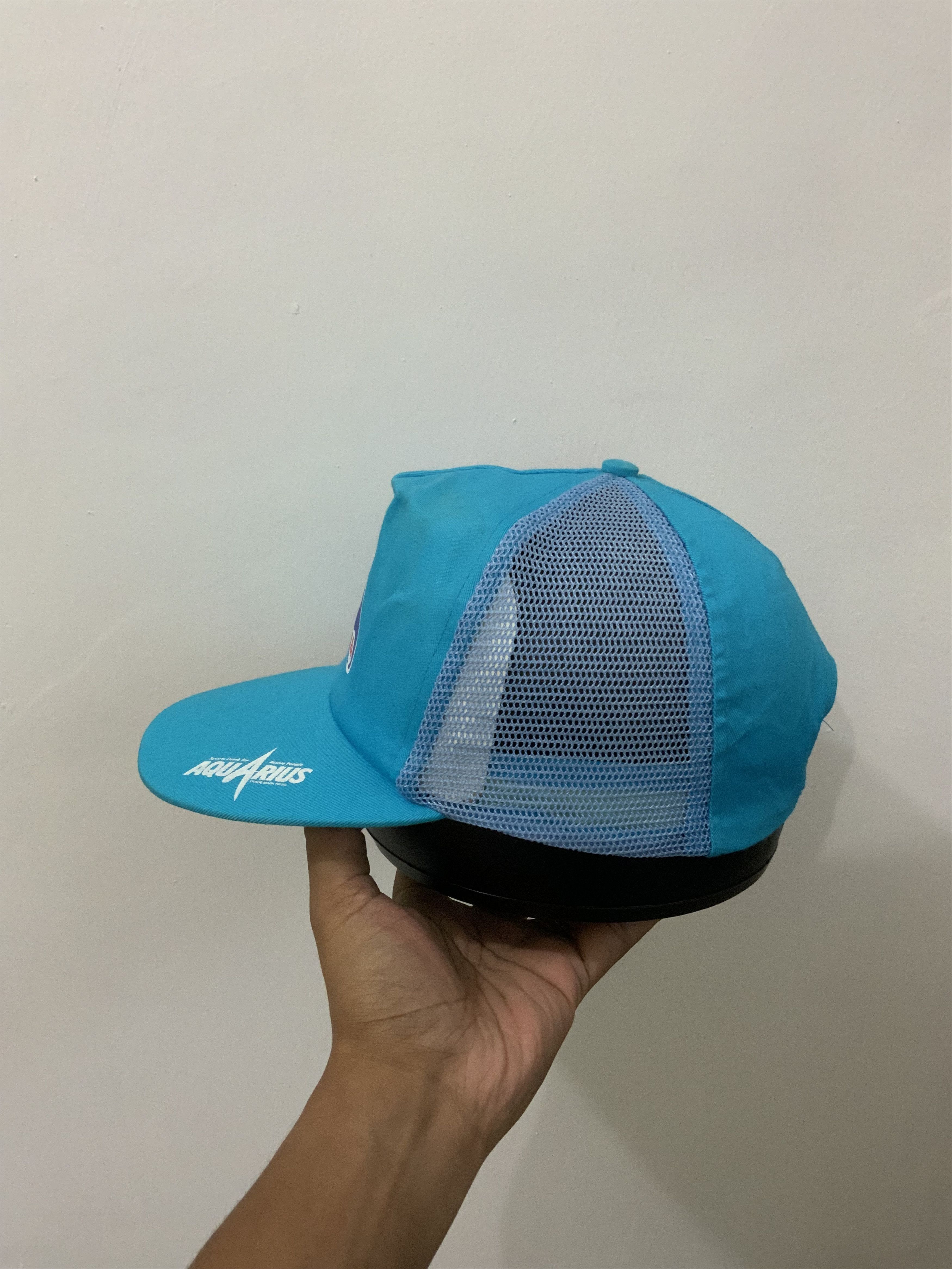 Coca Cola Coca Cola Aquarius Half Trucker Hat Size ONE SIZE - 3 Thumbnail