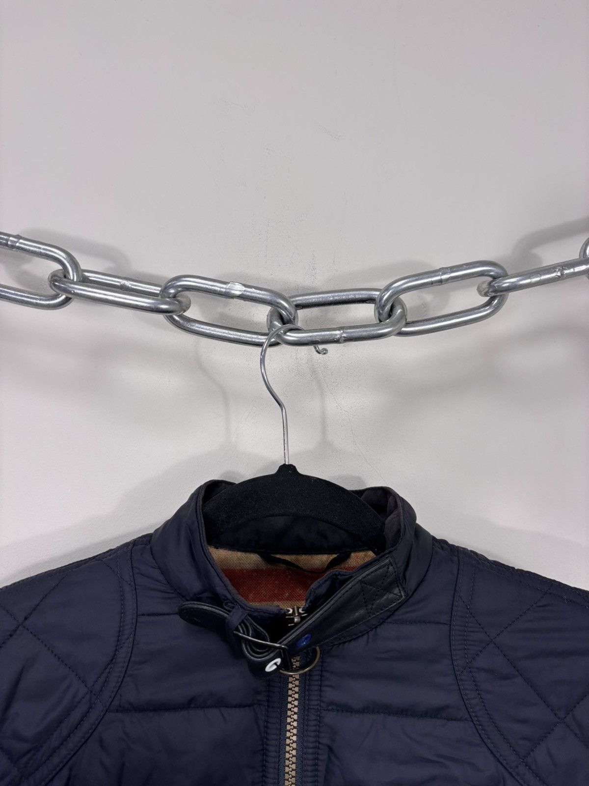Barbour Barbour Steve McQueen Men’s Navy Blue Quilted Jacket Size US S / EU 44-46 / 1 - 9 Thumbnail