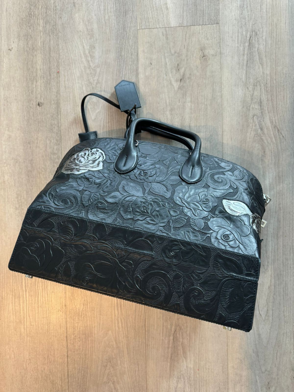 Calvin Klein 205W39NYC Rose Embossed Bugatti Bag