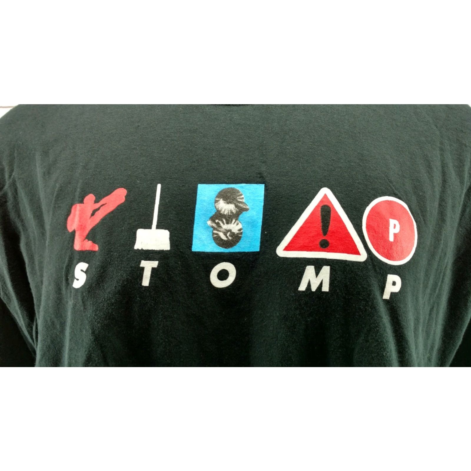 Vintage VINTAGE STOMP Music Group Band Tee Black Graphic T-Shirt Adult XL Shirt Mens Graphic Tee 90s Band Music Black XL Size US XL / EU 56 / 4 - 2 Thumbnail