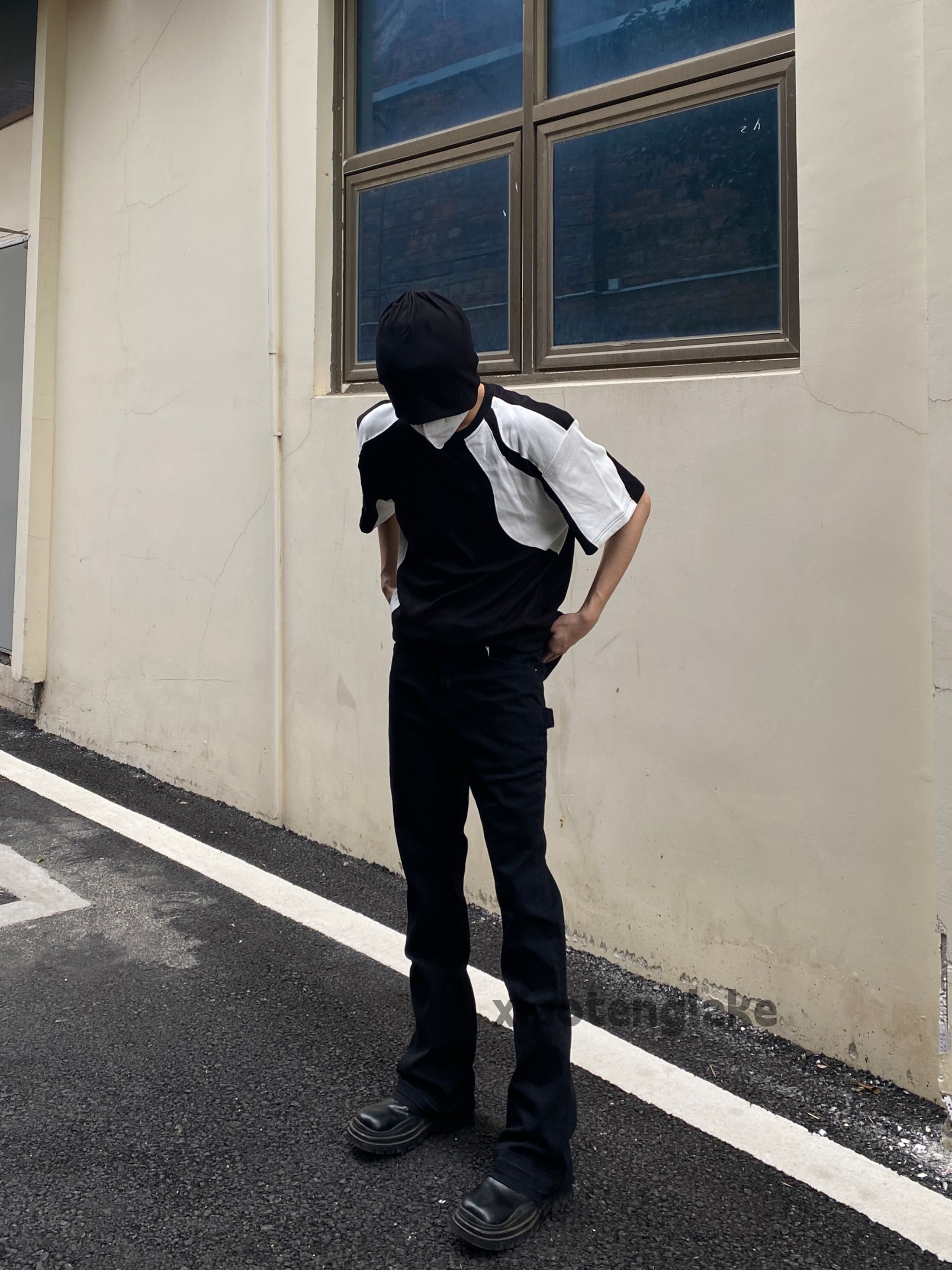 Designer × Jean × Vintage utility punk grunge bootcut flared yuppie jeans Size US 32 / EU 48 - 3 Thumbnail