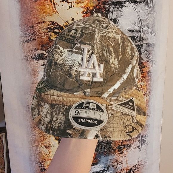 New Era New Era MLB 950 A-Frame LA Dodgers X Realtree Cap Hat Size ONE SIZE - 2 Thumbnail