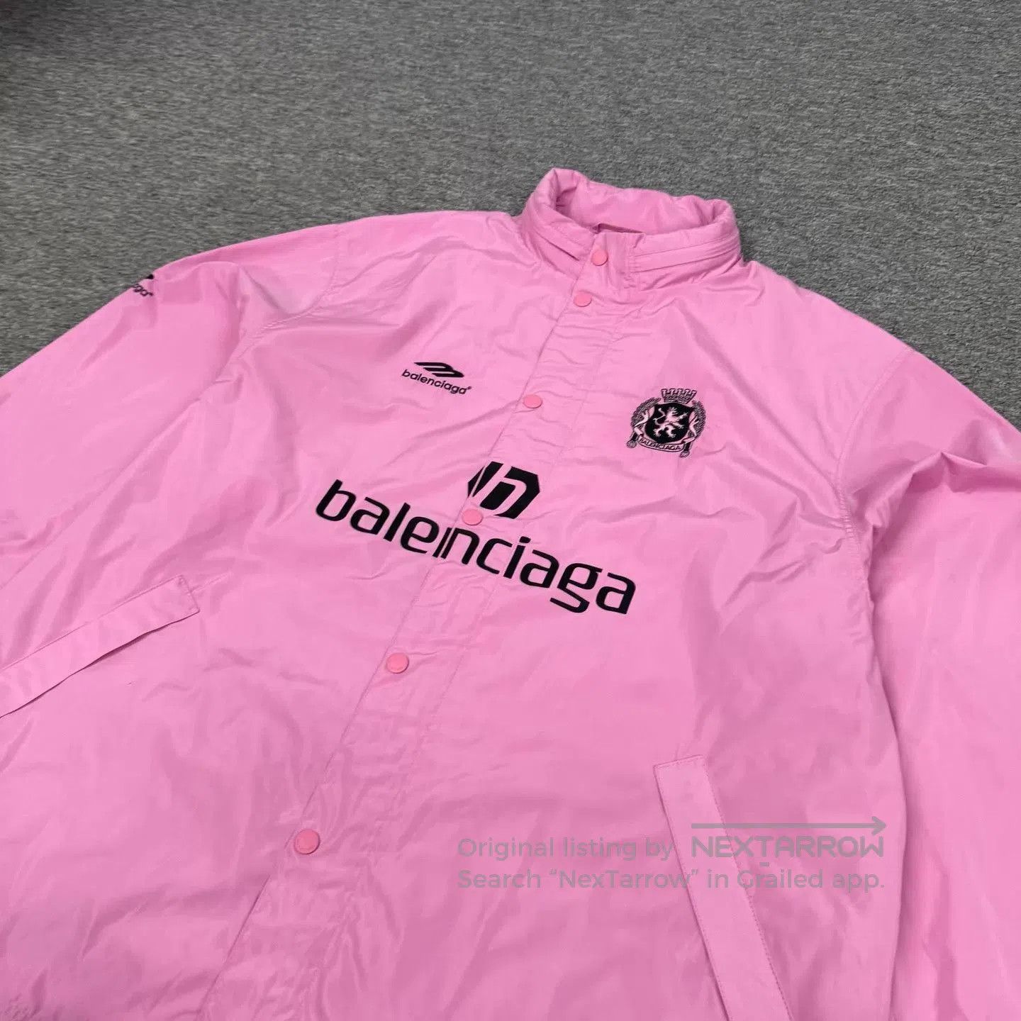 Balenciaga Pink Lightweight Jacket Size XS. Size US XS / EU 42 / 0 - 3 Thumbnail
