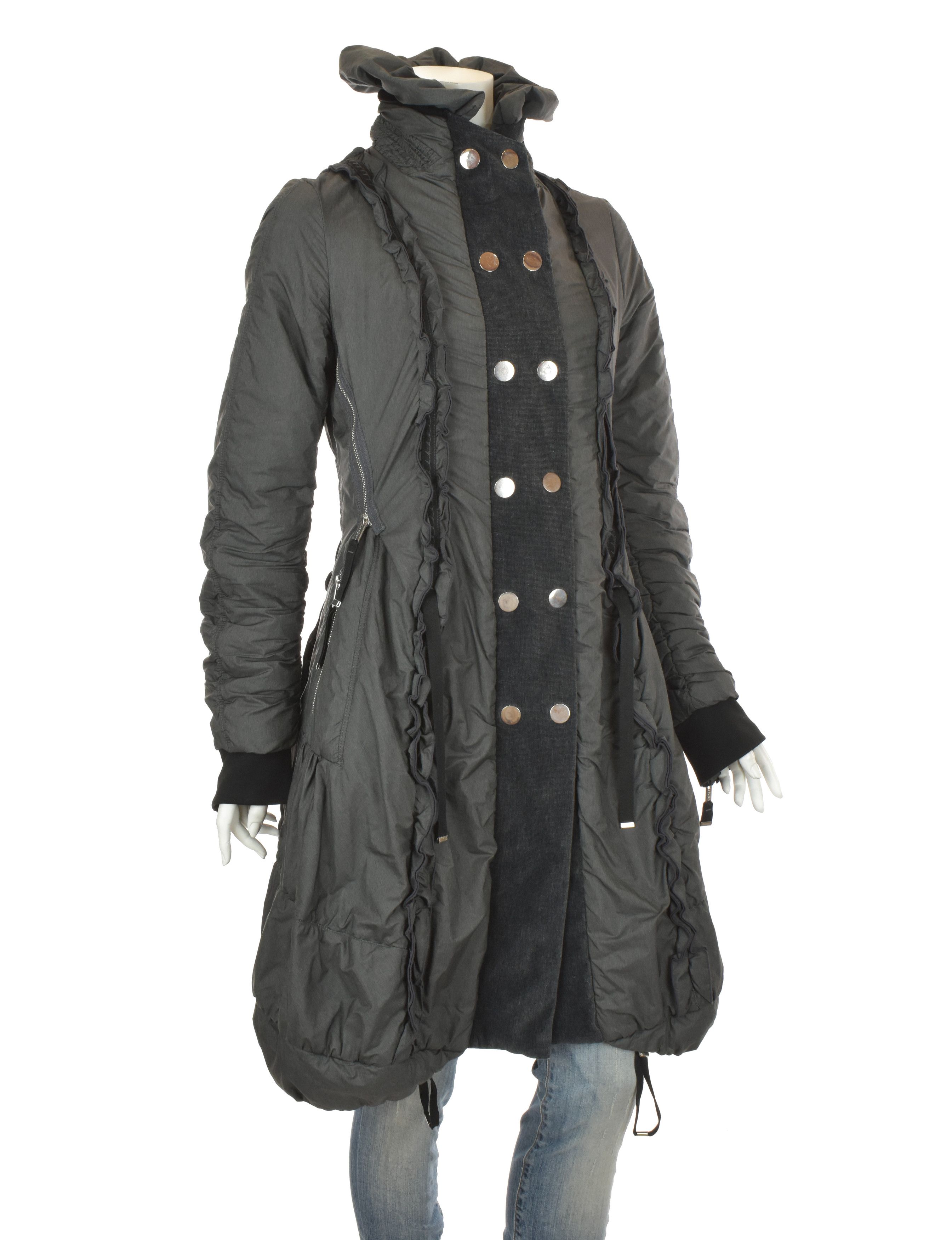 Other HIGH USE by Claire Campbell Ruffles Collared Jacket Balloon Size S / US 4 / IT 40 - 7 Thumbnail