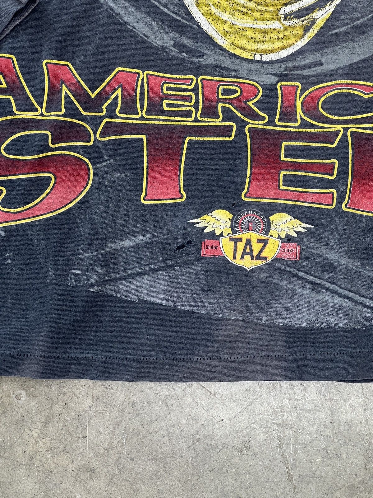 Warner Bros Vintage Looney Tunes Taz American Steel Loney Tunes XXXL Size US XXL / EU 58 / 5 - 7 Thumbnail