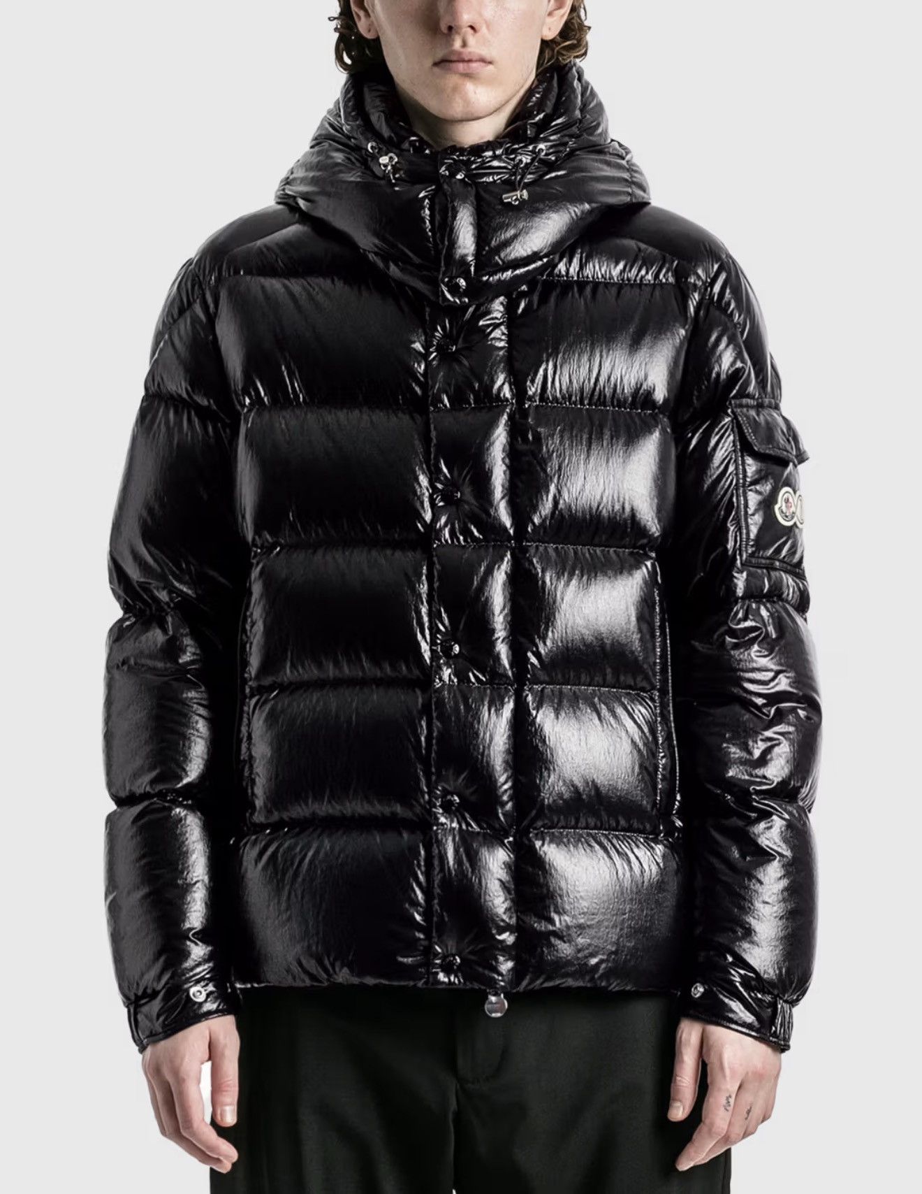 Moncler 🔥3500$ Moncler Maya 70 Anniversary Short Down Puffer Jacket Size US XL / EU 56 / 4 - 22 Thumbnail