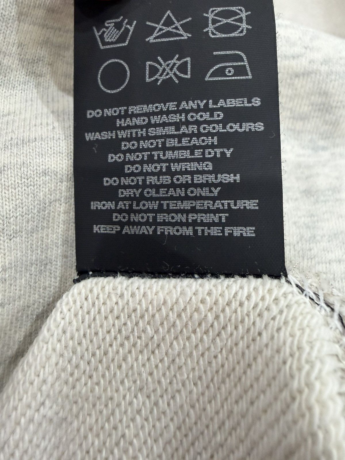 Other Protocol Index Upside Down Zip Hoodie (Ivory) sz 1 Size US S / EU 44-46 / 1 - 6 Thumbnail