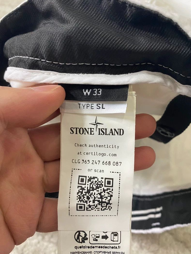 Stone Island Stone Island Casual Cargo Shorts for Men -2506 Size US 33 - 4 Thumbnail