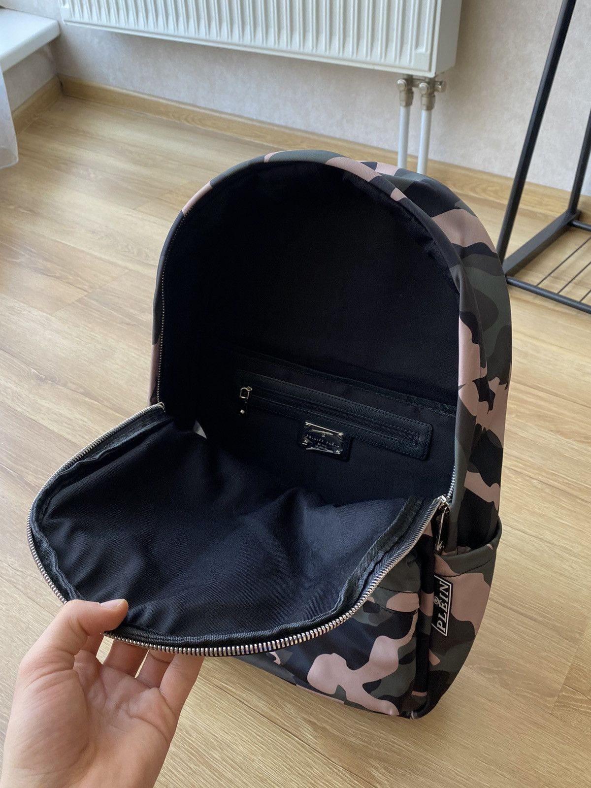 Philipp Plein Philipp Plein Hexagon Camo Backpack y2k Size ONE SIZE - 7 Thumbnail