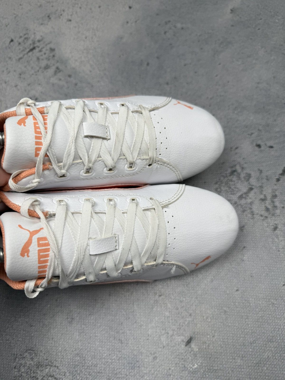 Puma Vintage Puma Speedcat Leather Y2K White Sneakers Rare 00s Size US 6 / IT 36 - 12 Thumbnail
