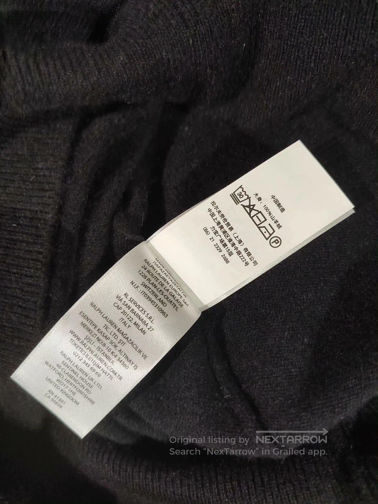 Polo Ralph Lauren POLO RALPH LAUREN Cashmere Turtleneck Sweater. Size US XL / EU 56 / 4 - 6 Thumbnail
