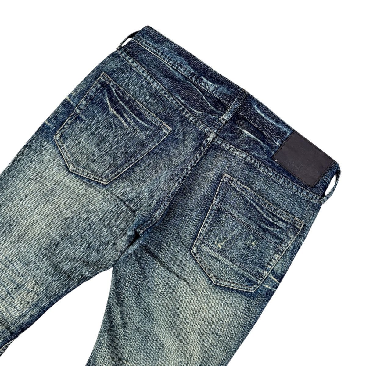 14th Addiction Vintage Distressed Edge Rupert Denim Pant Size US 32 / EU 48 - 4 Thumbnail