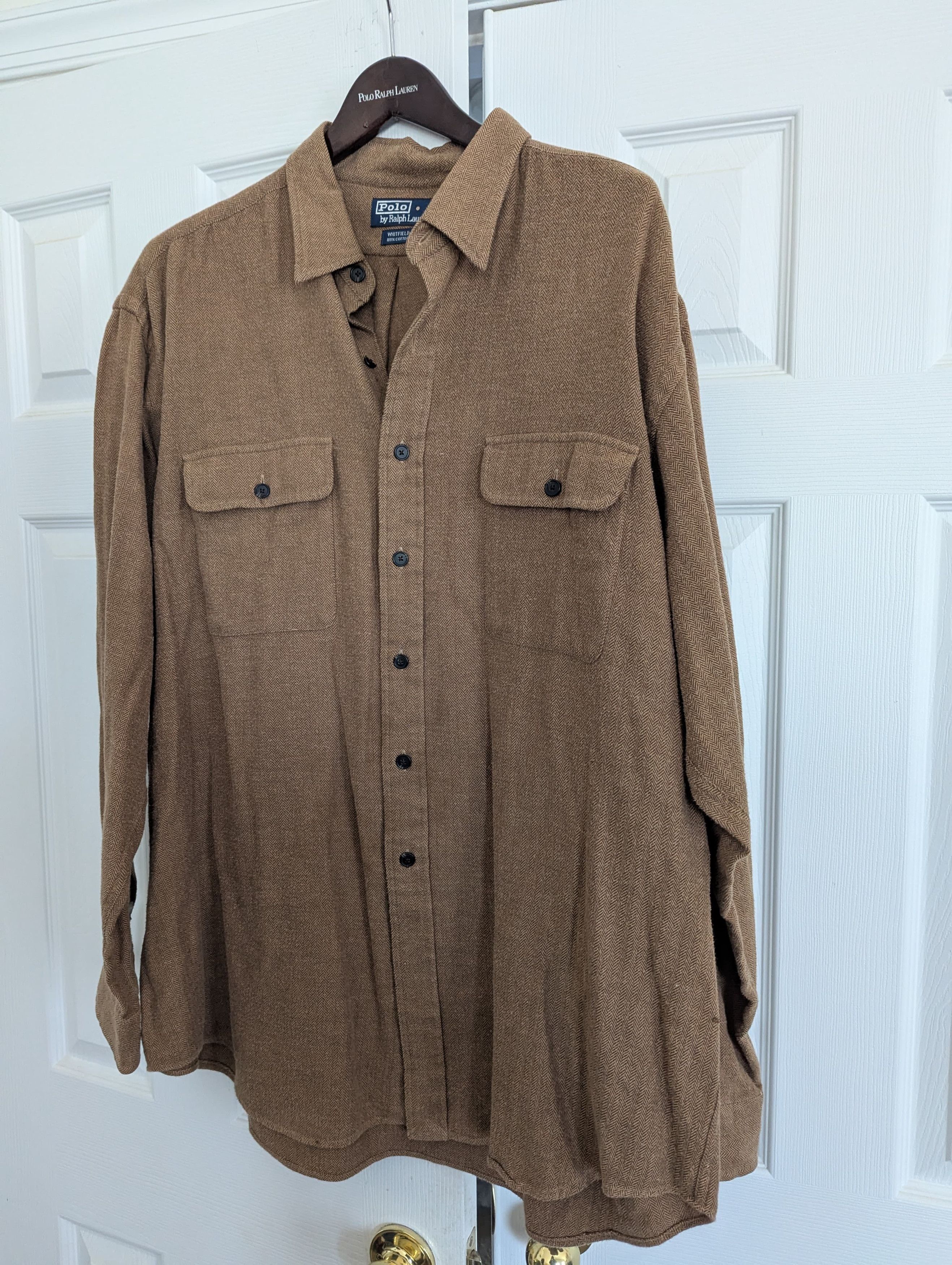 Polo Ralph Lauren Warm Cotton Shirt XL Size US XL / EU 56 / 4 - 1 Preview