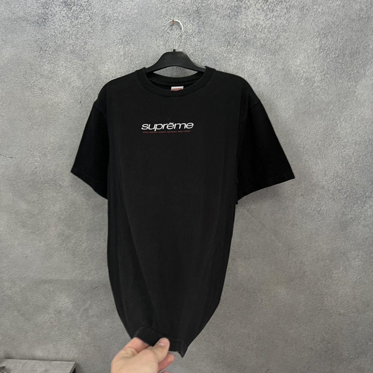 Supreme Supreme T-Shirt Big Logo Black Size US M / EU 48-50 / 2 - 7 Thumbnail