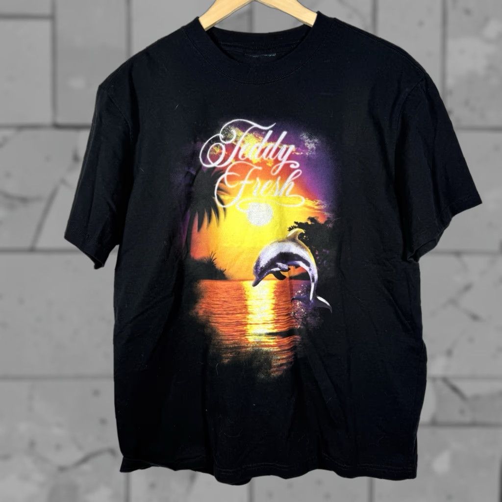 Teddy Fresh Teddy Fresh 100% Cotton Black Graphic Tee Mens Size M Size US M / EU 48-50 / 2 - 1 Thumbnail