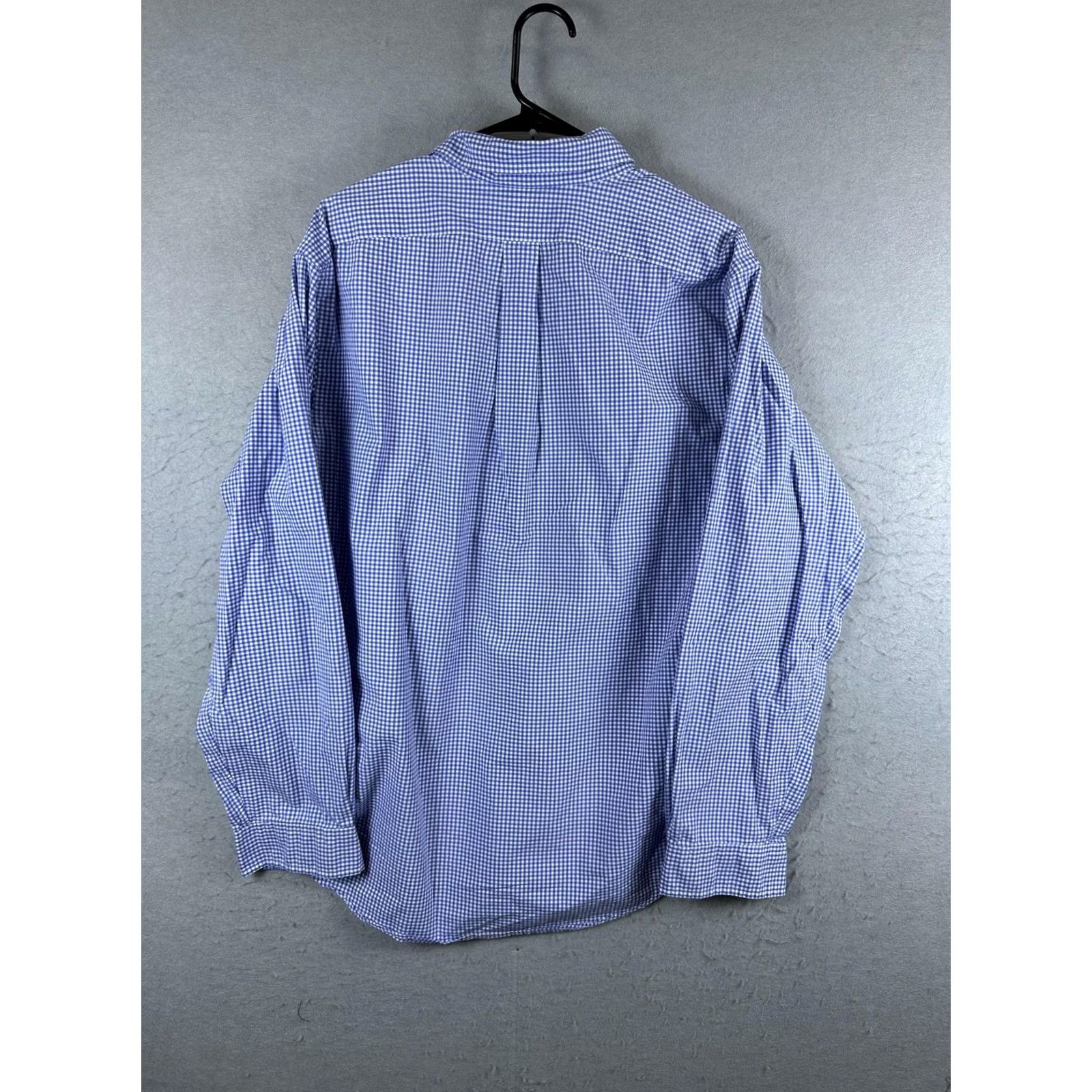 Ralph Lauren Ralph Lauren Shirt Mens XL Blue Check Long Sleeve Button Down Pony Logo Size US XL / EU 56 / 4 - 6 Thumbnail