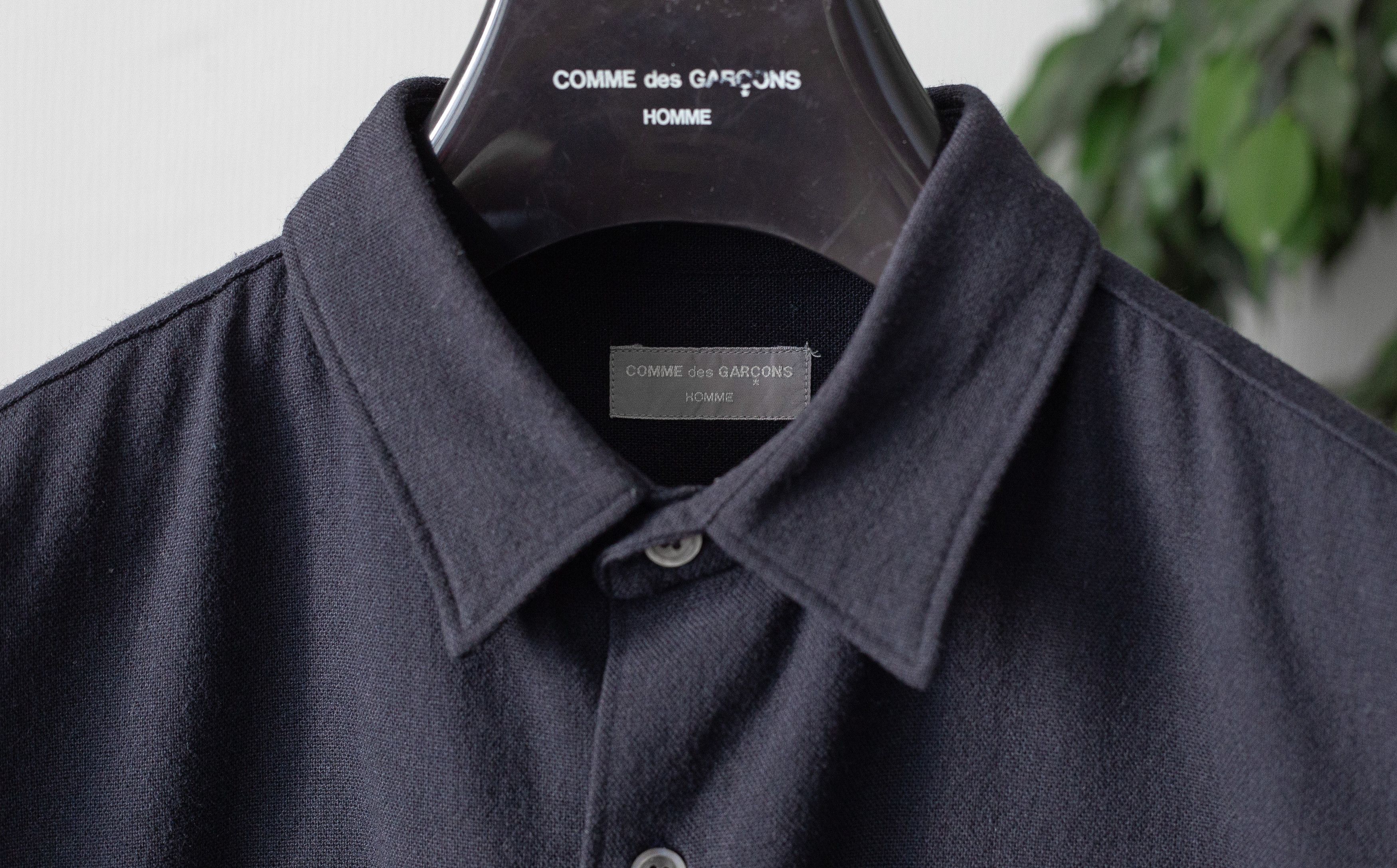 Comme des Garcons Homme vintage oversized flap pockets shirt Size US S / EU 44-46 / 1 - 6 Thumbnail