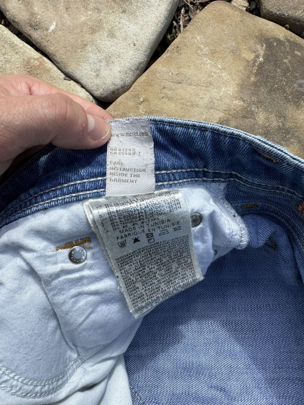 Diesel Vintage Diesel Larkee Diestressed Jeans pants Size US 32 / EU 48 - 10 Thumbnail