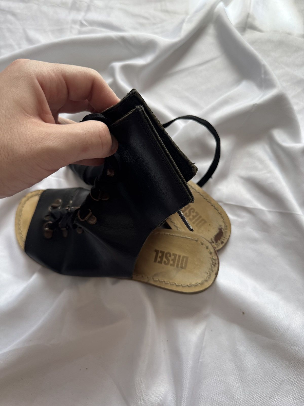 Diesel Diesel Vintage Archive Y2K Gladiator Leather Sandals Size US 8 / IT 38 - 11 Thumbnail