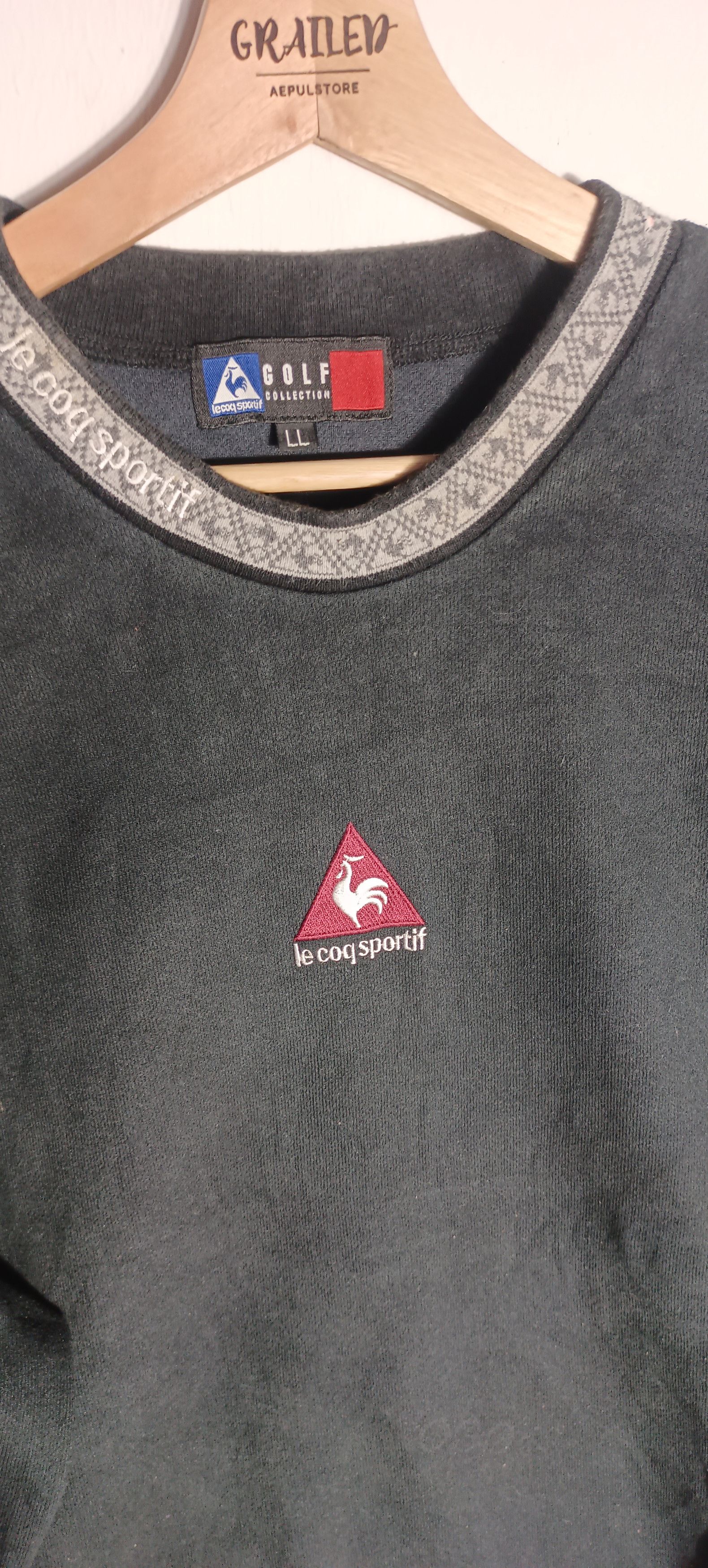 Le Coq Sportif × Vintage PICK Vintage Le Coq Sportif Center Logo Size US XL / EU 56 / 4 - 5 Thumbnail